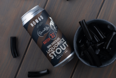 Sweet and Stout Darrell Lea Releases Dark Chocolate Liquorice Beer. Batch 37 Dark Chocolate Liquorice Stout. Image supplied.