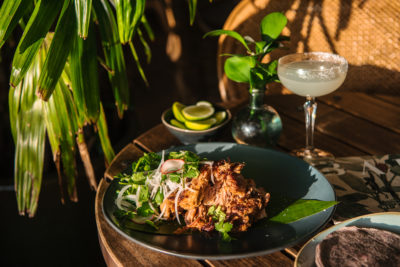 The Butler Potts Point Slow-Cooked Confit Pork Carnitas Recipe. Image supplied.