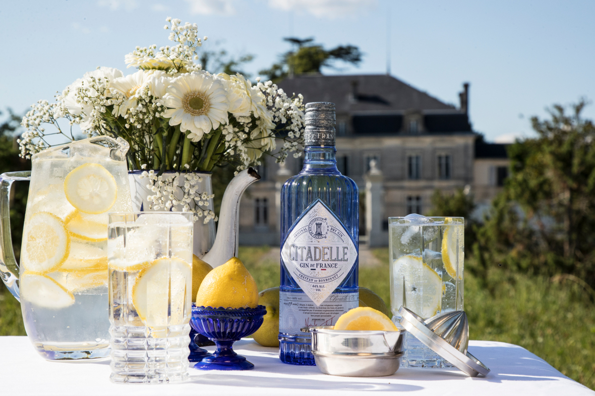 Citadelle French Gin Spirit Alcohol. Image Supplied