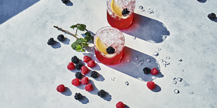 The 10 Best Spring-Inspired Cocktail Recipes for 2021. Bombay Bramble. Image supplied.