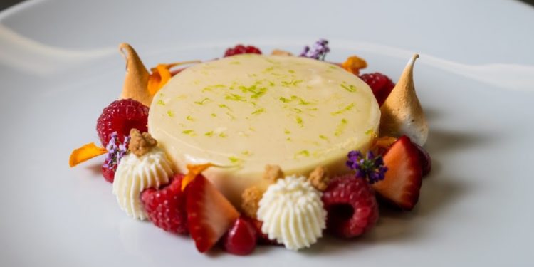 Le Cordon Bleu Vanilla and Zesty Lime Panna Cotta Recipe. Image supplied.