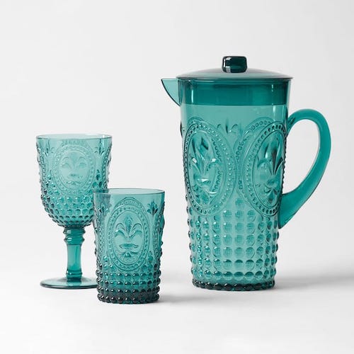 Morgan & Finch Fleur De Lys Outdoor Drinkware