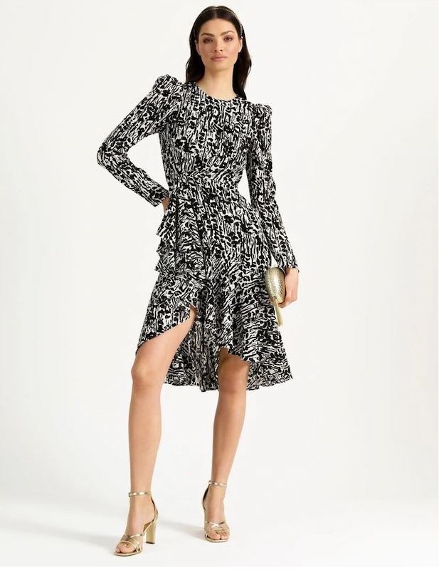 Collection. Long Sleeve Ruffle Mini Dress. Image supplied.