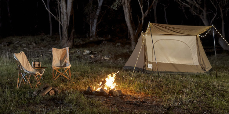 Australia Go Camping with Matthew McConaughey in this Limited-Edition Tent. Wild Turkey. Image supplied