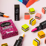 Darrell Lea Releases Liquorice Inspired Makeup for Mardi Gras 2022. Image supplied