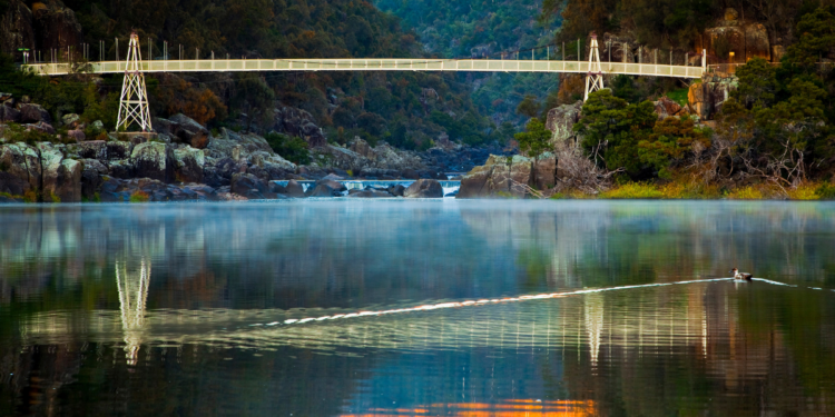 The 5 Best Things To Do In Launceston, Tasmania. Cataract Gorge Reserve. Photographed by Rob Burnett. Image via Tourism Tasmania.