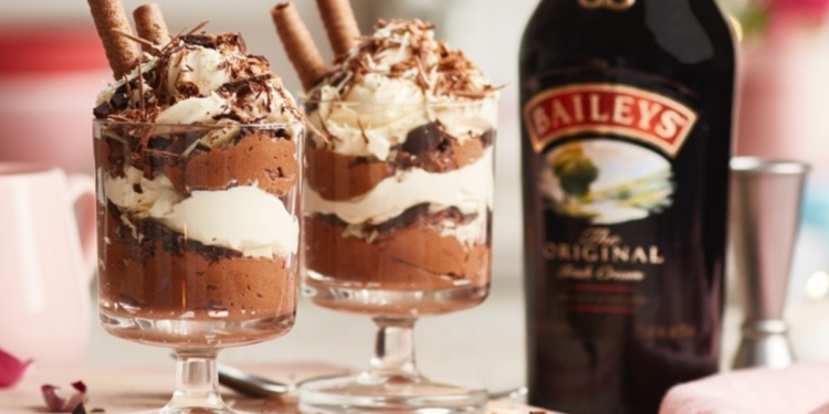 Easy Baileys Infused Chocolate Mousse Recipe. Image supplied.