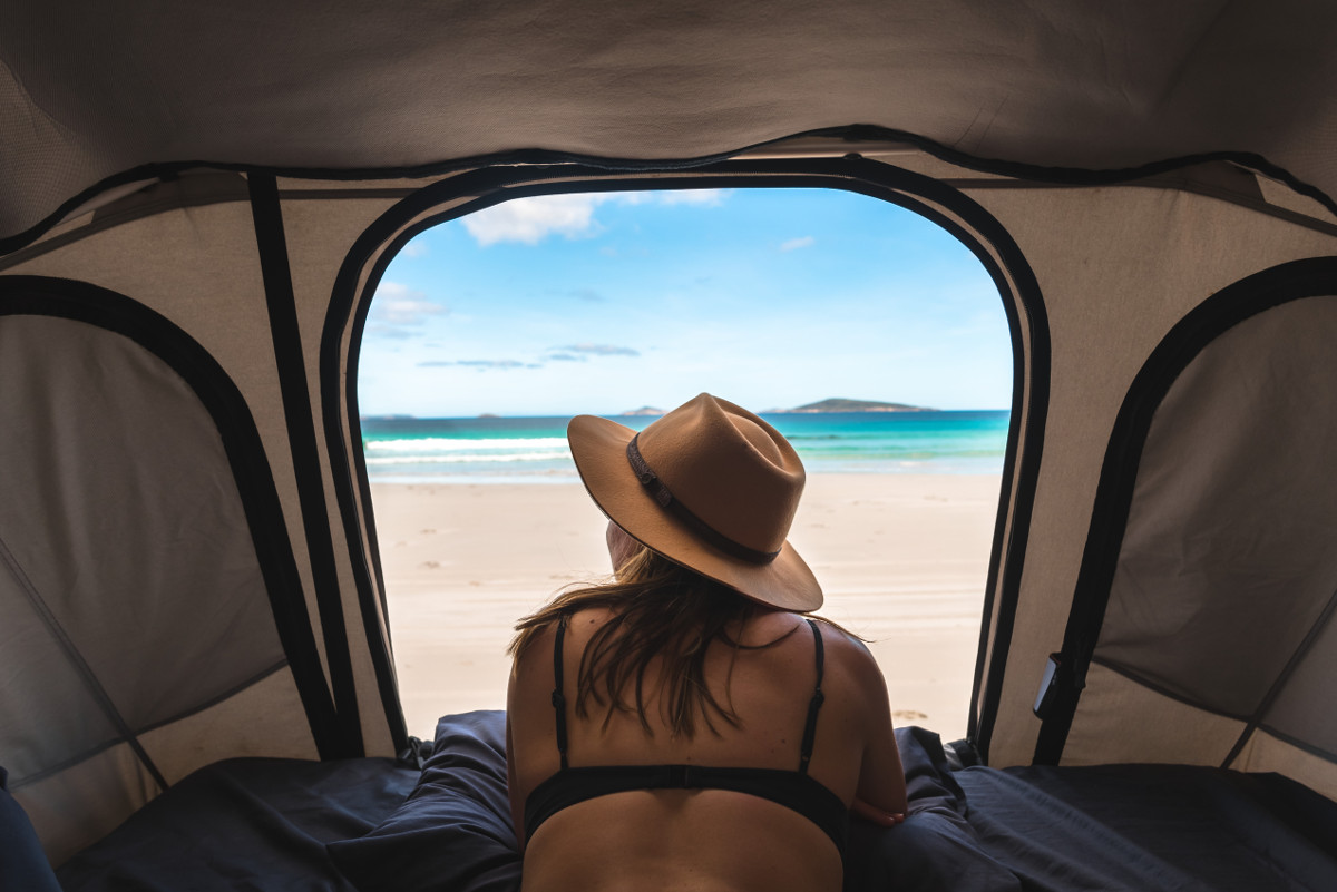 Camping In Western Australia Campground Tent