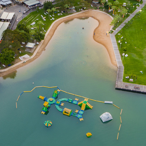 Swim and Sunbathe at Darwin Waterfront Precinct