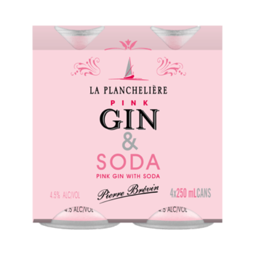 <strong>La Plancheliere</strong> Pink Gin and Soda