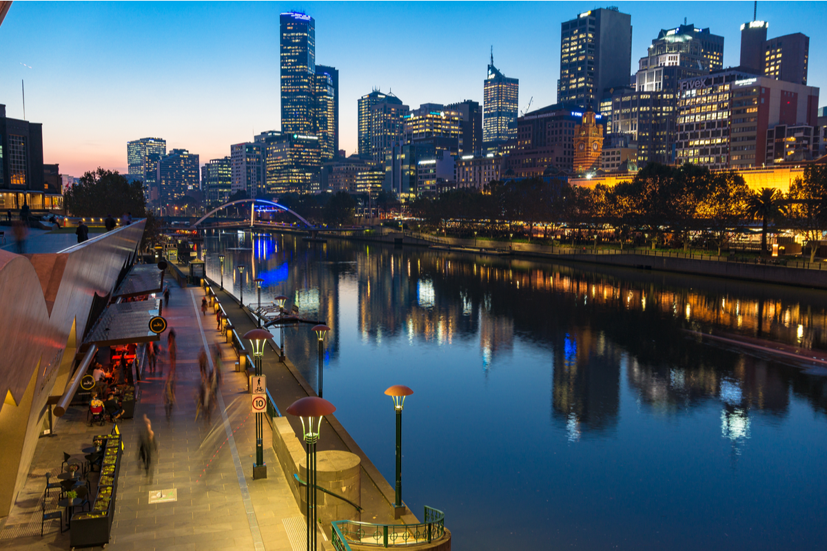 Southbank and Yarra River. Photography by Olga Kashubin. Image via Shutterstock