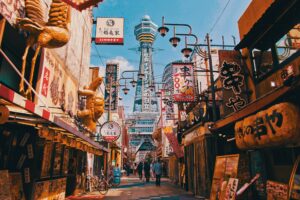 Streets of Osaka. Photography by Nomadic Julien. Image via Unsplash