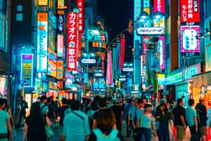 Tokyo City Street. Photography by Jezael Melgoza. Image via Unsplash