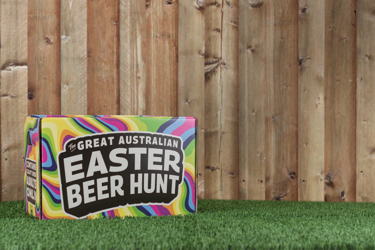 Hop To It Australia! There's Now an Adults Easter Beer Hunt Pack! Beer Cartel, Great Australian Easter Beer Hunt Pack. Image supplied.