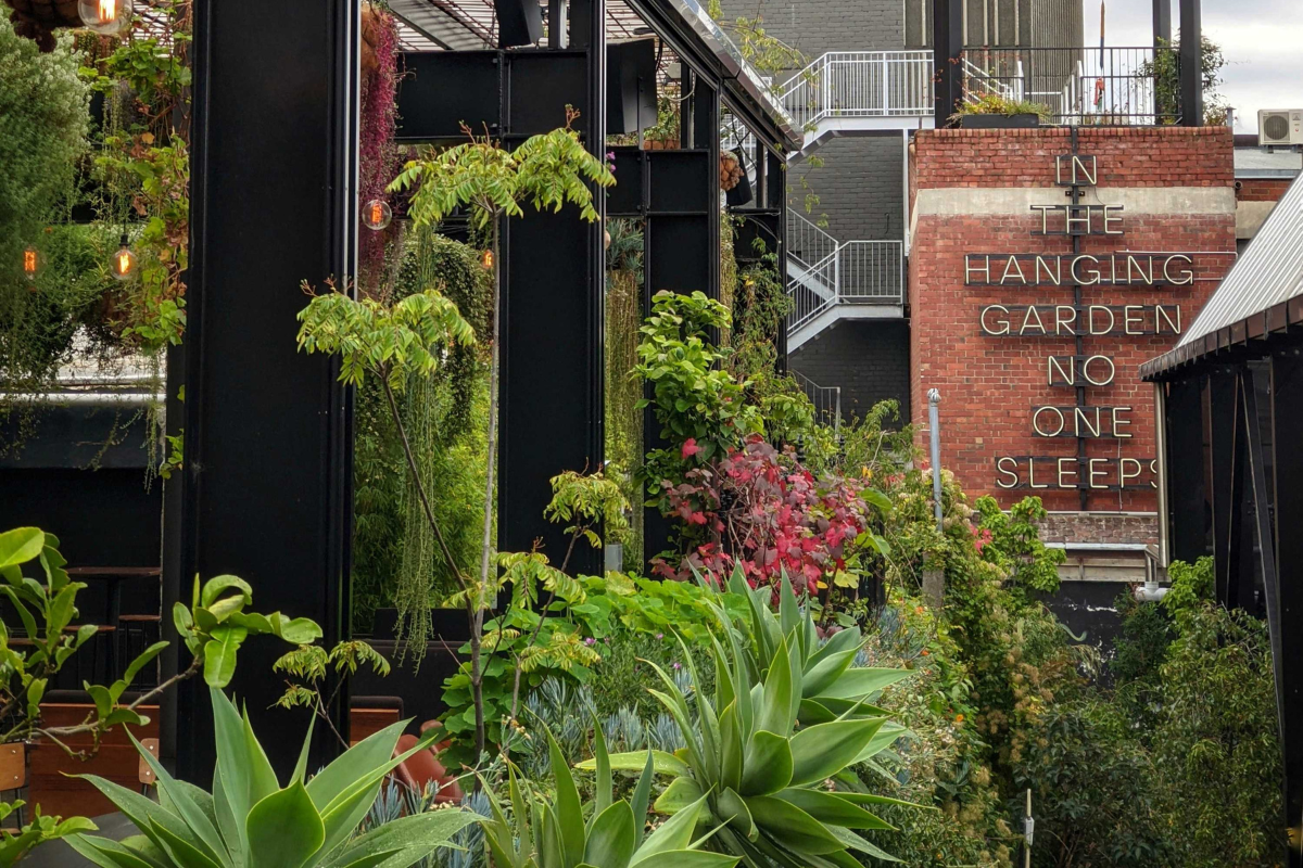 The Top 4 Pubs in Hobart of 2023. In The Hanging Garden, Hobart, Tasmania. Image supplied.