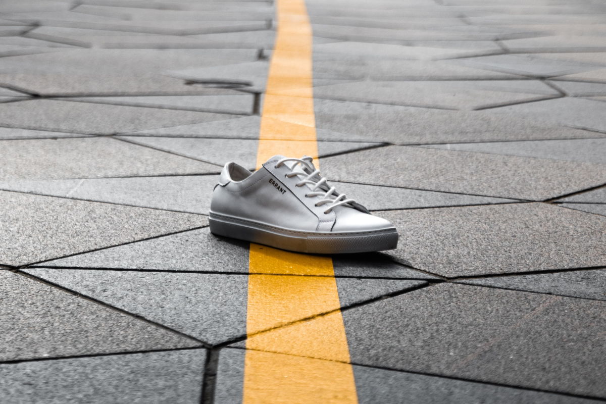 Work Shoes Top 5 Stylish Men's Leather Sneakers. Photographed by Errant Official. Image via Unsplash.