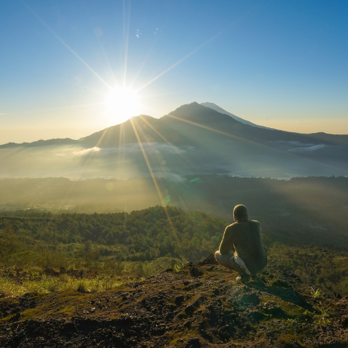 Talk on the wild side at Mount Batur