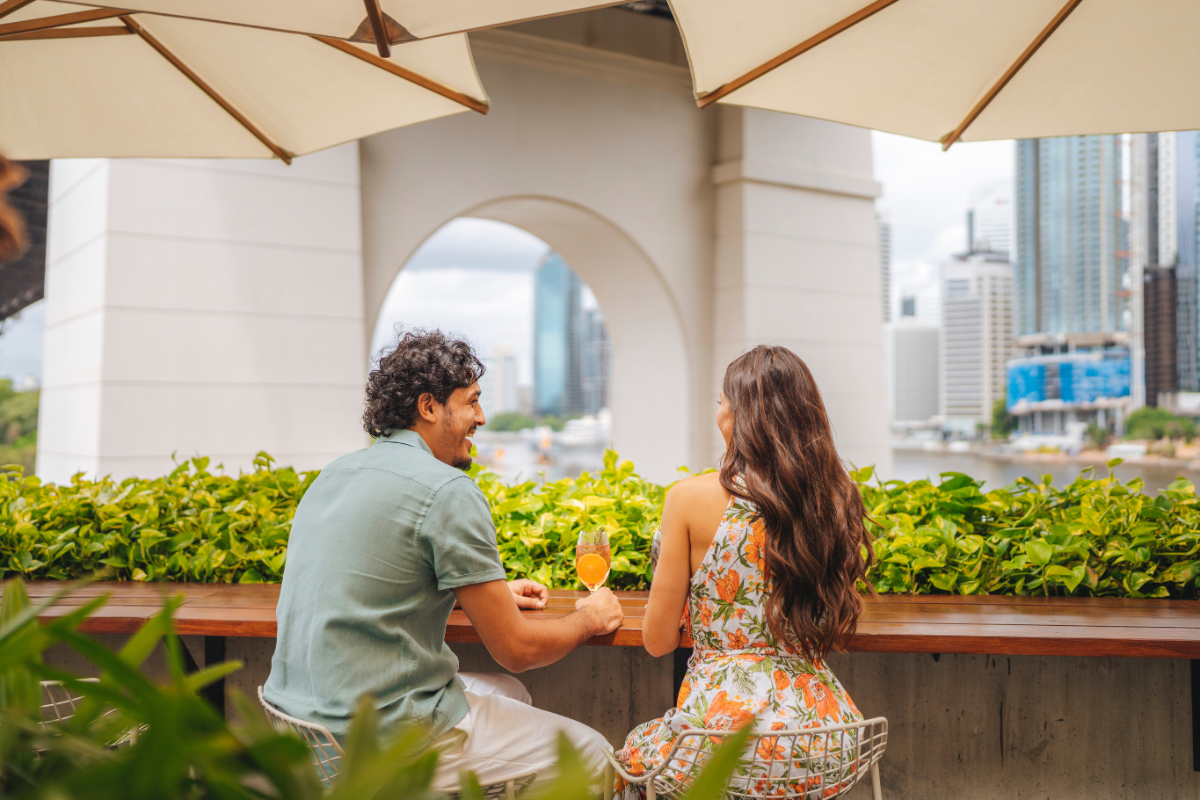The 5 Best Spots for Bottomless Brunch in Brisbane 2023. Fiume, Brisbane. Photographed by PixelFrame. Image via Tourism and Events Queensland.