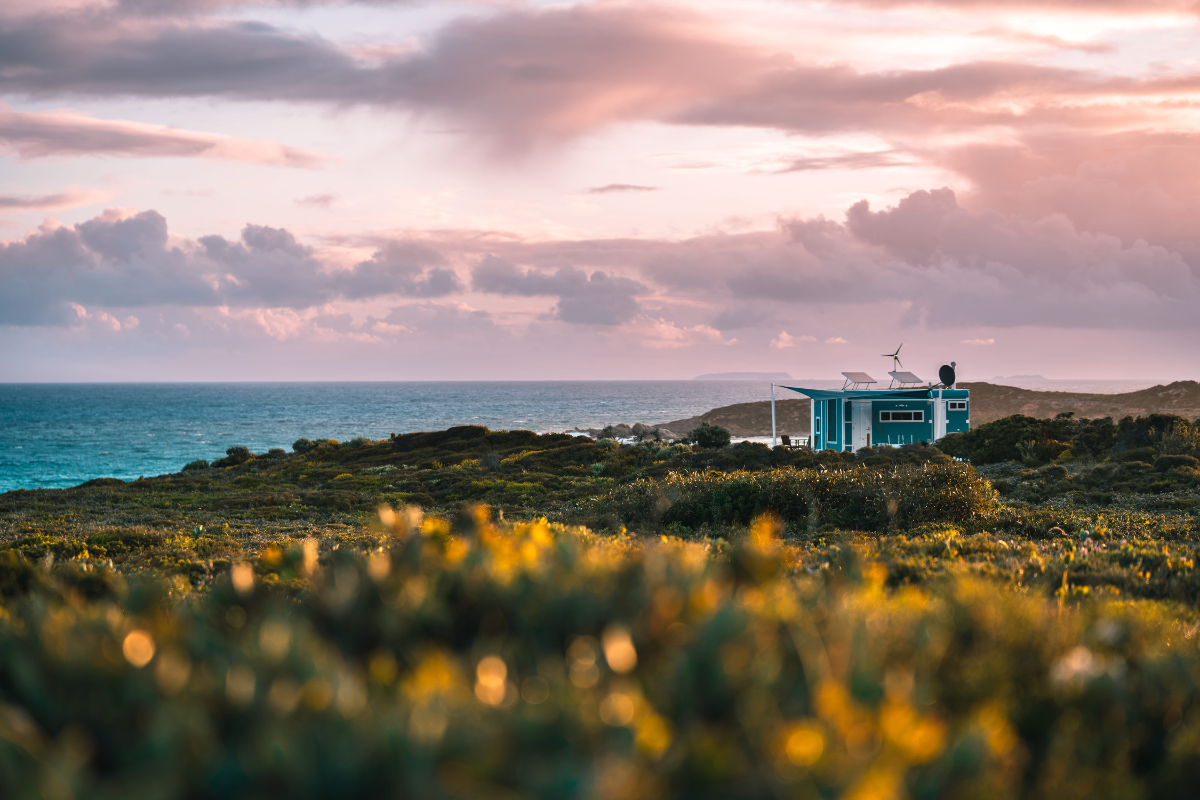 The 10 Best and Most Unique Stays in South Australia. Hillocks Ocean Pod, South Australia. Photographed by Jason Watson. Image via South Australian Tourism Commission.