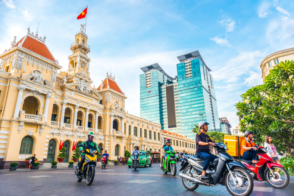 Ho Chi Minh City. Photography by David Bokuchava. Image via Shutterstock