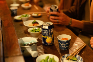 Kirin Hyoketsu in ramen shop. Image supplied