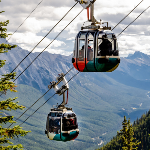 <strong>Banff Gondola, </strong>Banff National Park, Canada 