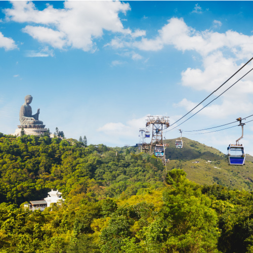 <strong>Ngong Ping 360, </strong>Lantau Island, Hong Kong