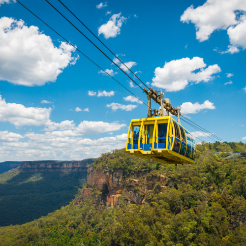 <strong>Scenic Skyway, </strong>Blue Mountains, Australia