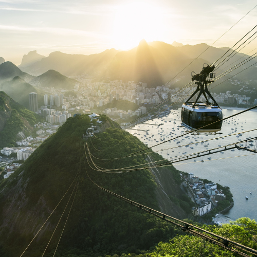 <strong>Sugarloaf Mountain Gondola, </strong>Rio de Janeiro, Brazil