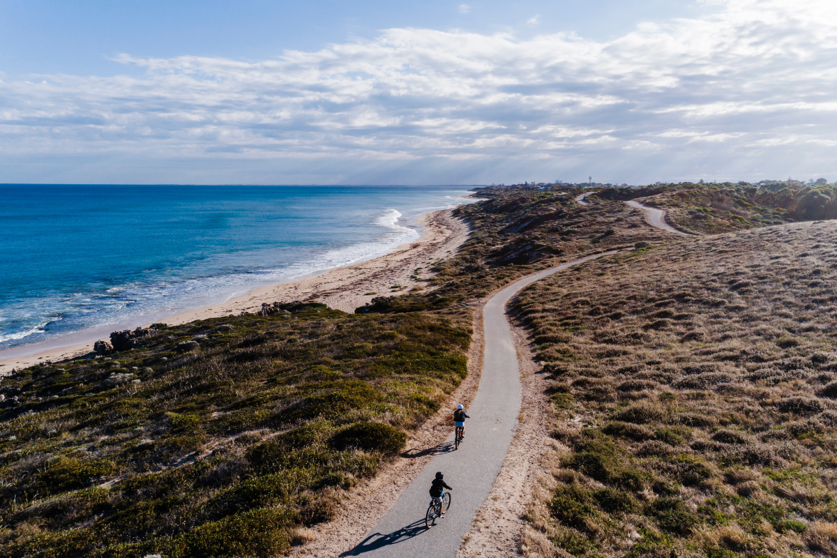 Coastal Trail, Mandurah. Image via Tourism Western Australia