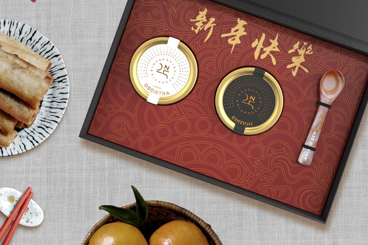 N25 Caviar Lunar New Year Gift Box. Image supplied.
