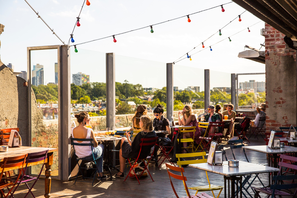 Naked In The Sky, Fitzroy, Melbourne. Image via Visit Victoria