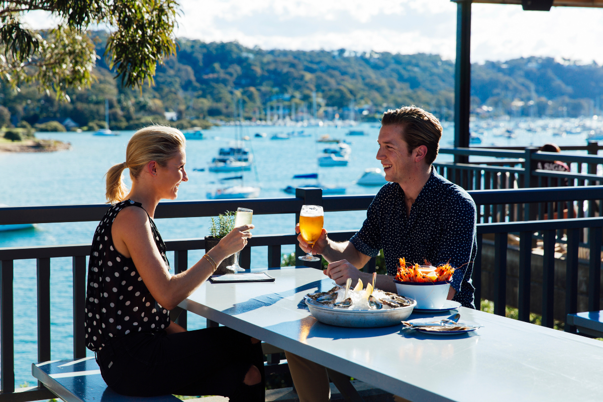 Sip through the Season at Sydney's Best Waterfront Bars and Pubs. The Newport, Sydney. Photographed by Isaac Brown. Image via Destination NSW.
