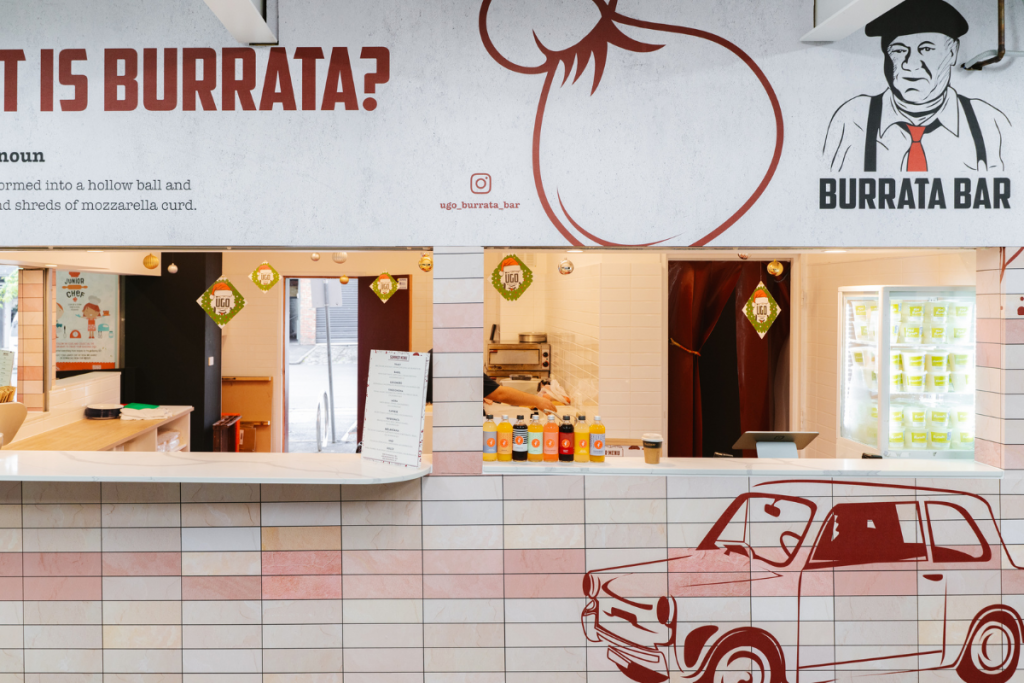 UGO Burrata Bar. Image supplied