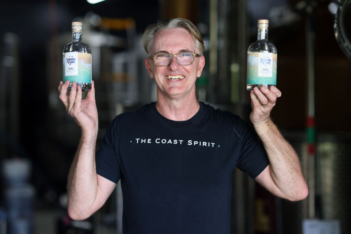 Queensland's Sunshine & Sons Wins World's Best Vodka. Image supplied.