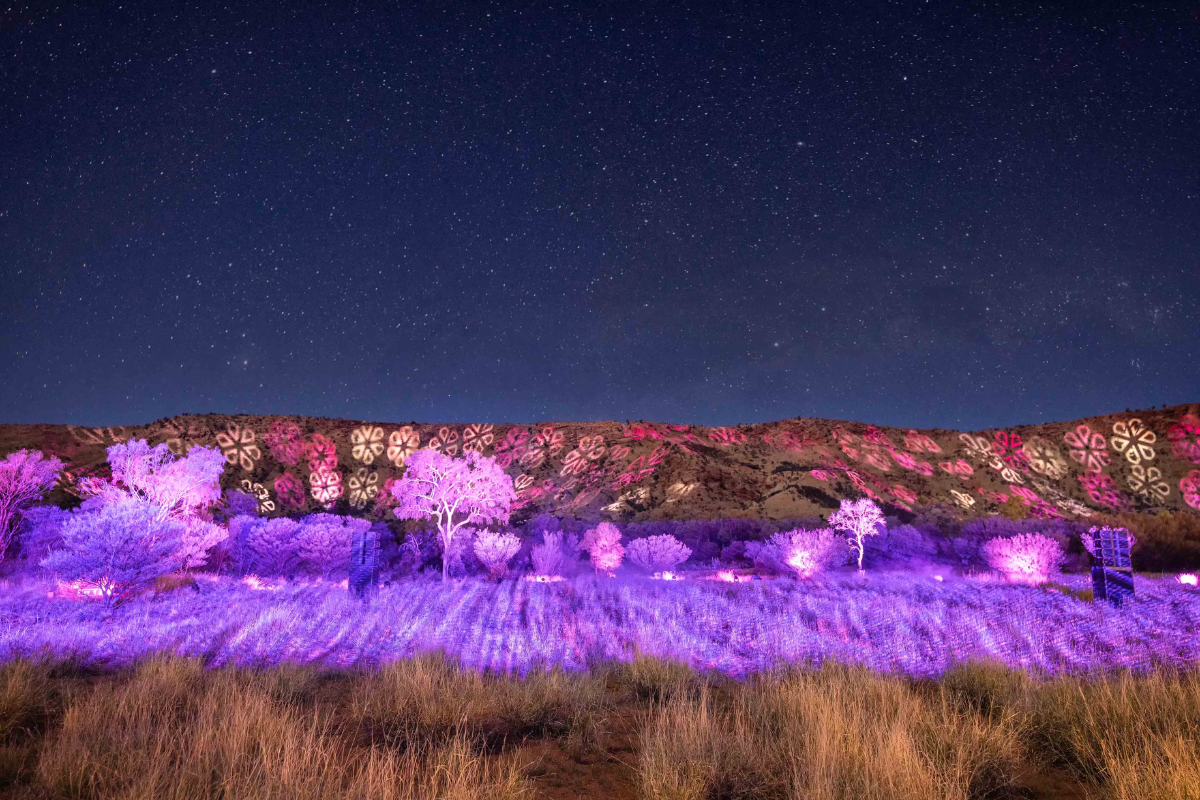 Alice Springs' Parrtjima – A Festival in Light Returns for 2024. Image supplied.
