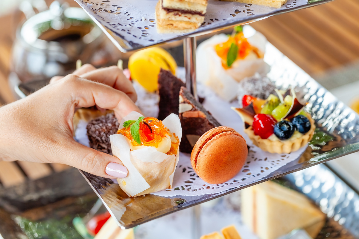 English Afternoon High Tea. Photography by Molishka. Image via Shutterstock