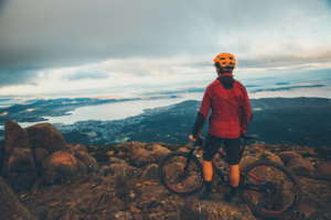 Mount Wellington, Tasmania. Photographed by Flow Mountain Bike. Image via Tourism Tasmania.