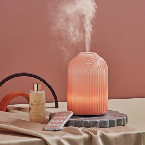 <strong>dusk</strong> Dorothy Pink Glass MoodMist Diffuser