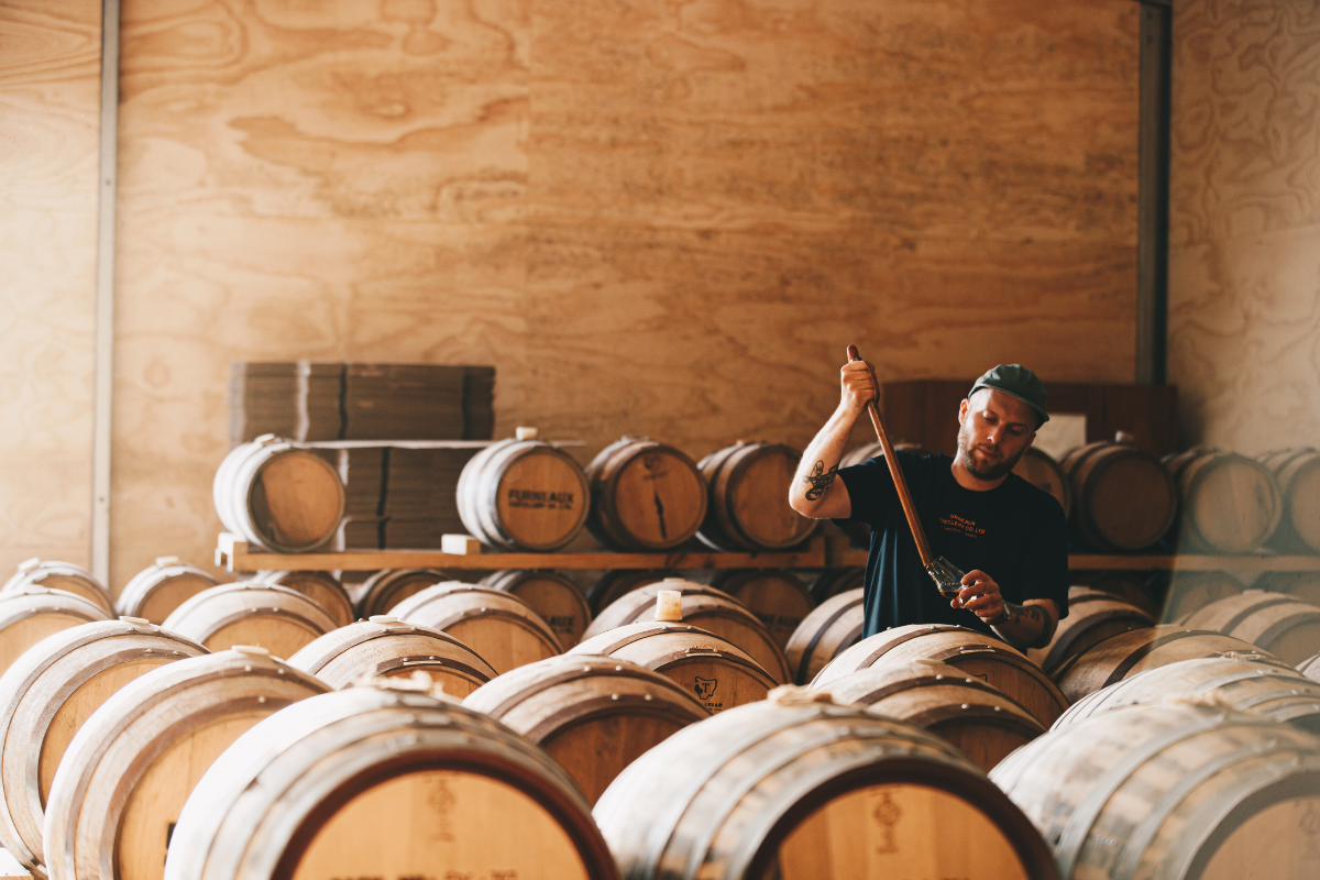 Furneaux Distillery, Tasmania. Photographed by Jasper Da Seymour. Image via Tourism Tasmania. Best Whisky Distilleries in Tasmania.