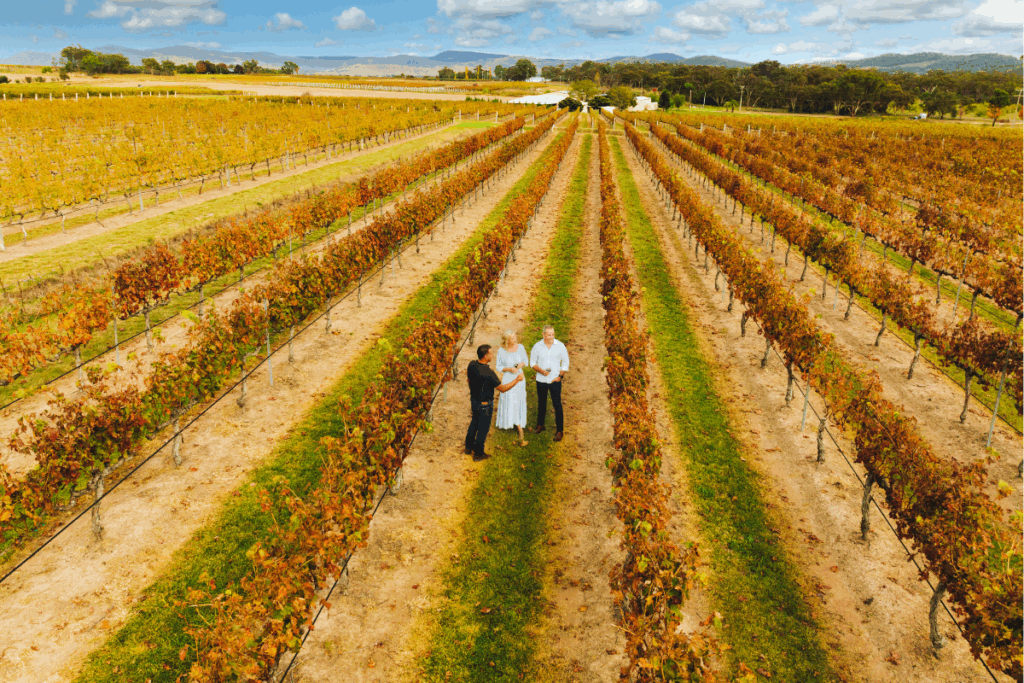 Tobin Wines, Granite Belt Queensland. Image via Tourism and Events Queensland