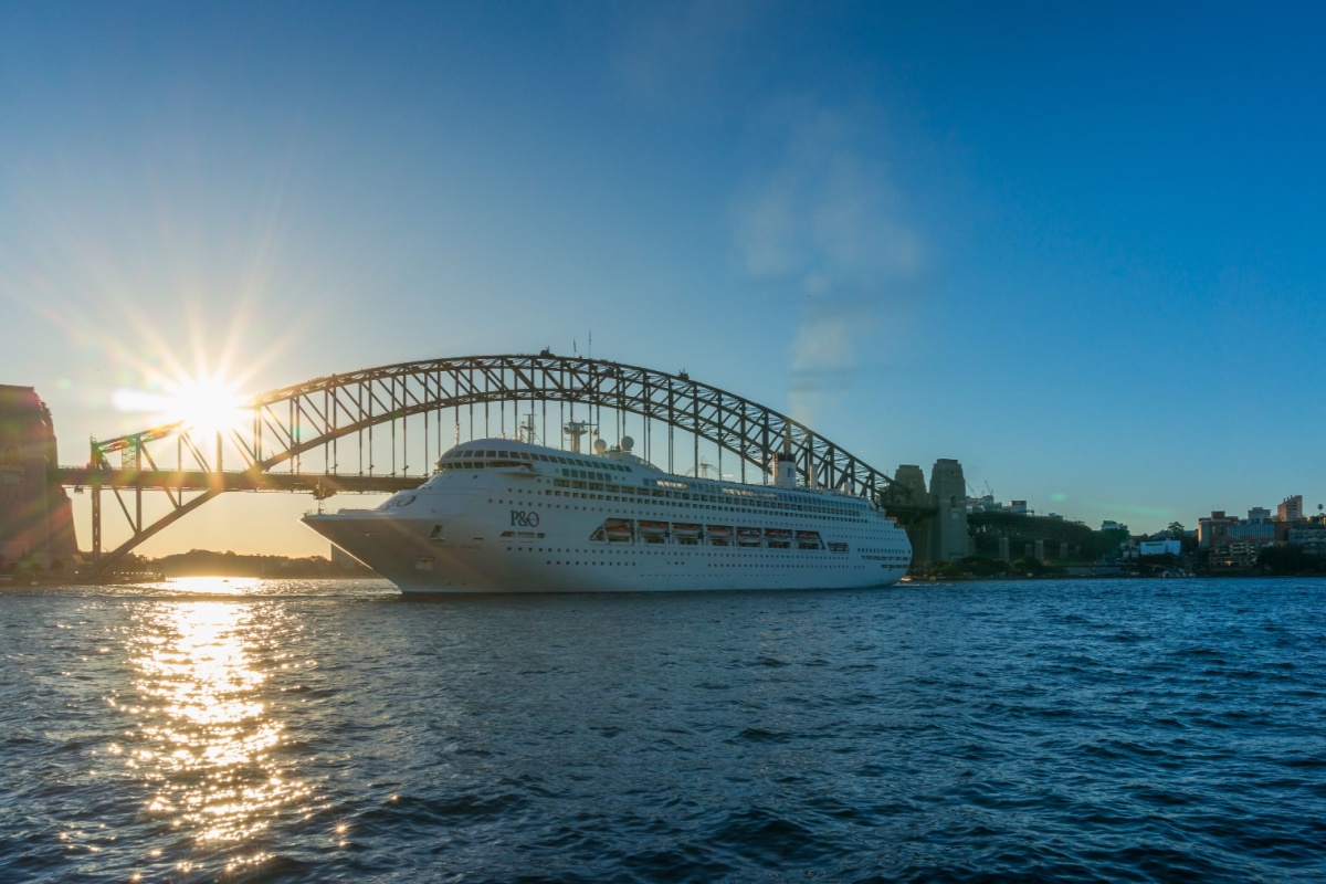 P&O Cruise in Sydney. Photography by Olga Kashubin via Shutterstock