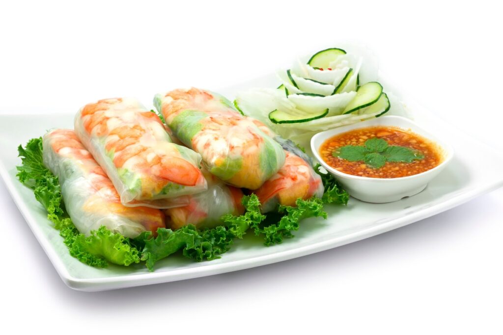 Vietnamese shrimp rolls. Photography by VimilkVimin via Shutterstock