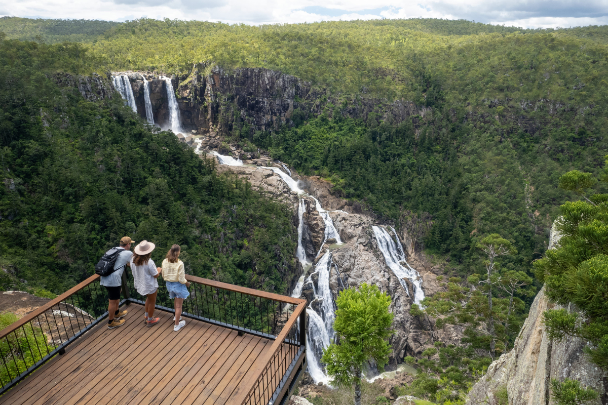 Blencoe Falls, Queensland. Image via Tourism and Events Queensland