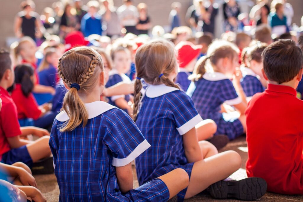 Australian kids at school. Photography by Jandrie Lombard via Shutterstock