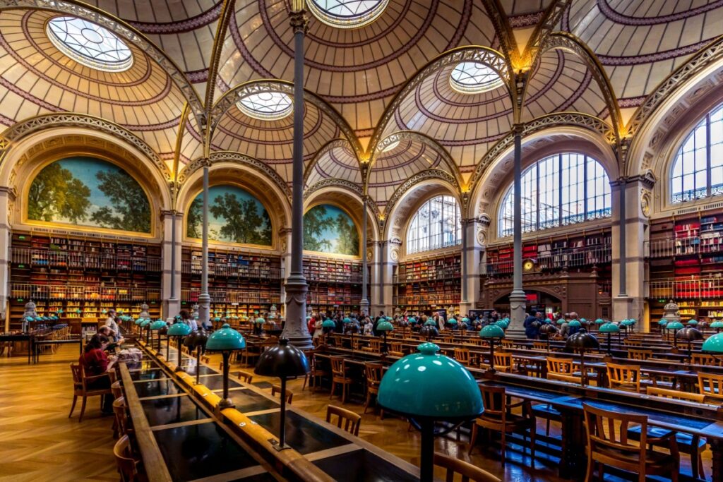 National Library of France, Paris. Photography by Jerome LABOUYRIE via Shutterstock