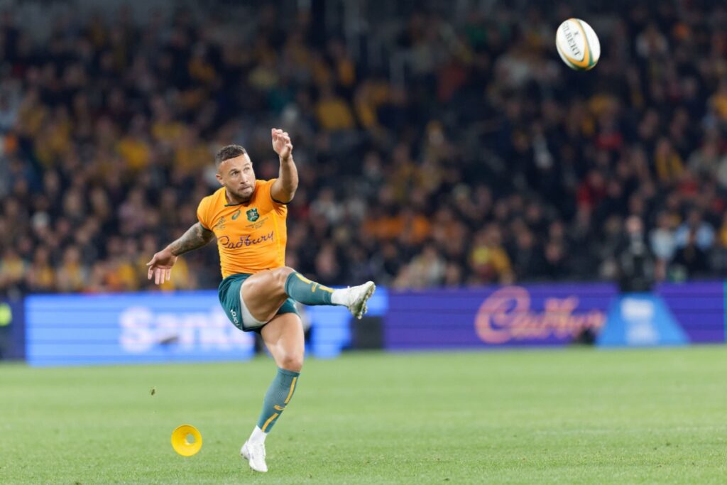 Rugby player kicking. Photography by IOIO IMAGES via Shutterstock