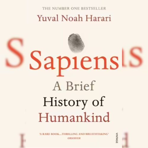 <strong>Sapiens: A Brief History of Humankind</strong> by Yuval Noah Harari