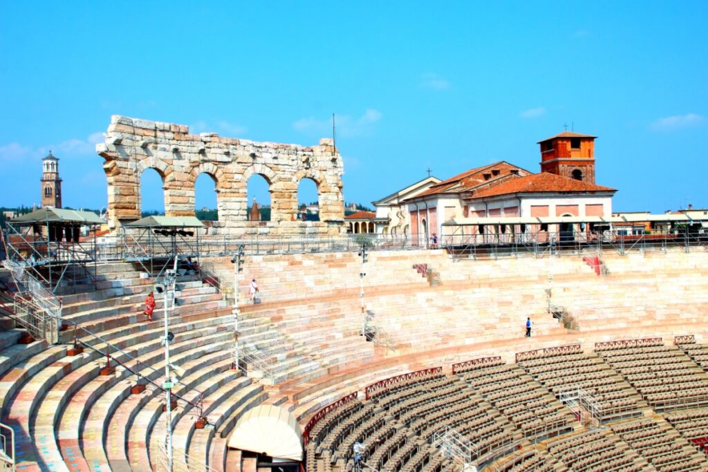 Ancient Roman Amphitheatre. Photography by Kristina Drozd via Shutterstock